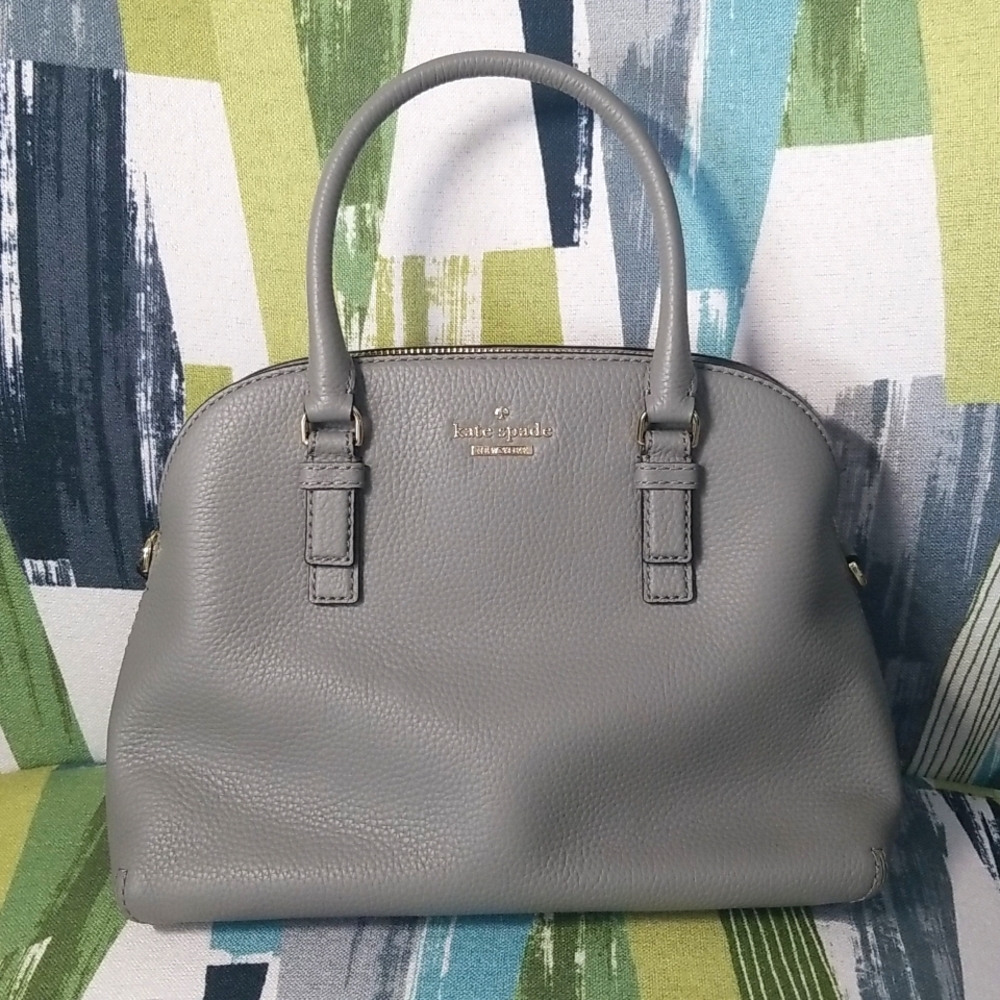 Kate Spade Medium Pebbled Leather Tote/Crossbody/Shoulder Bag